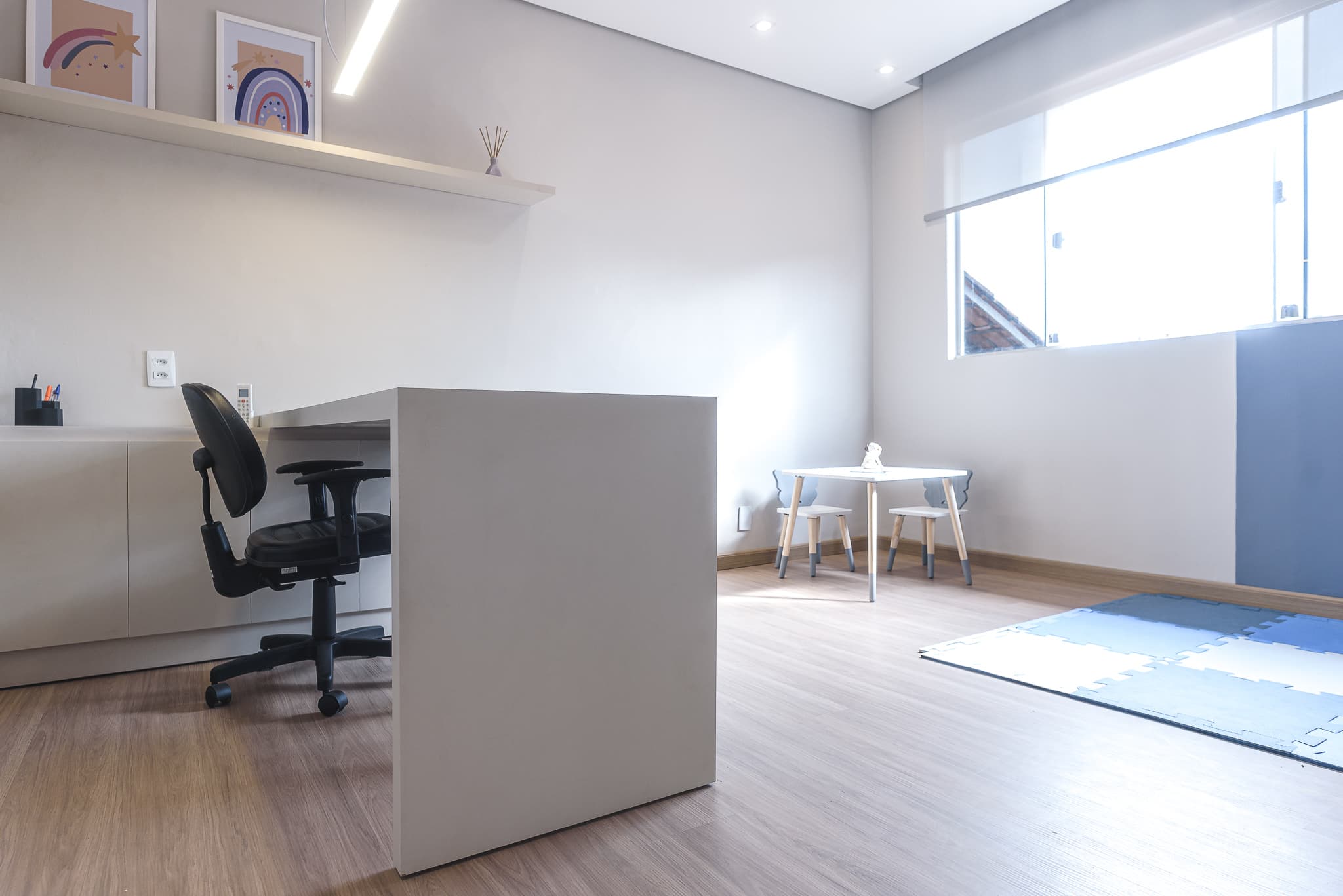 Sala de atendimento da Clínica Integrar